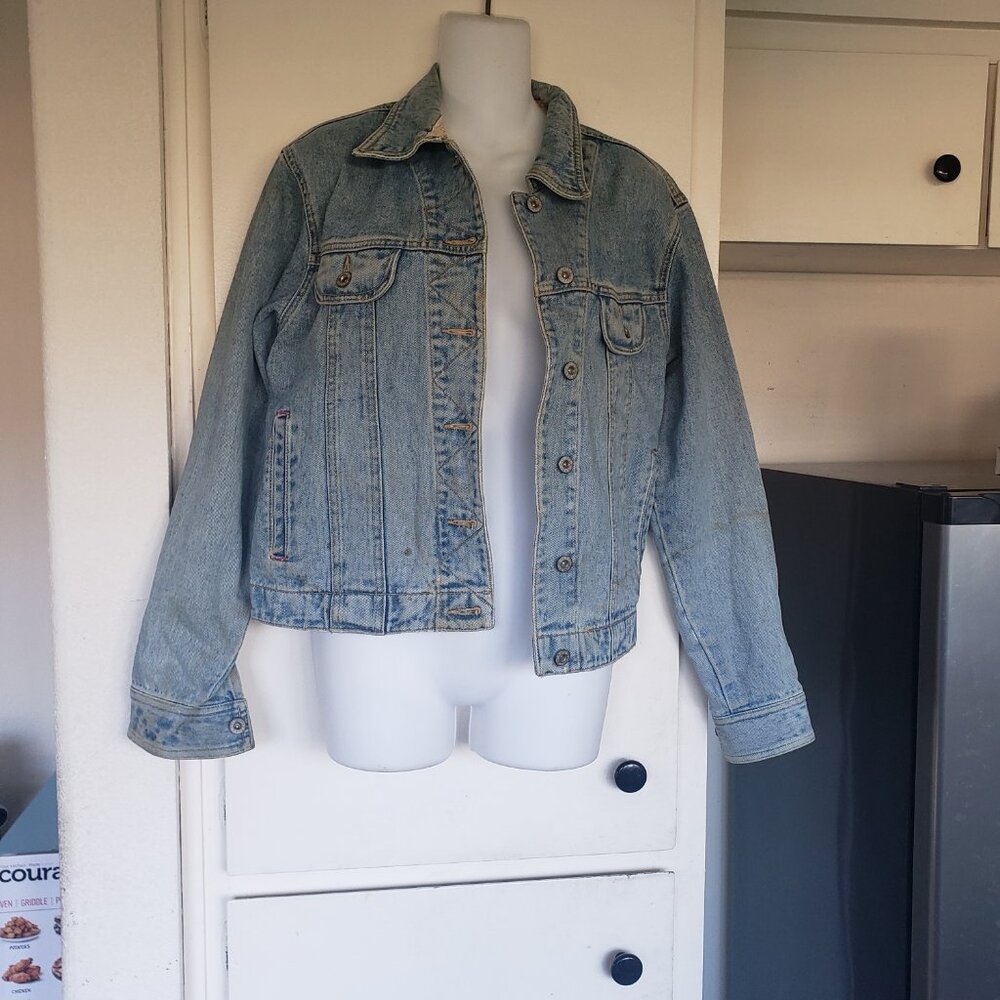 Esprit Jean Jacket Please see measurements as this has no size Label